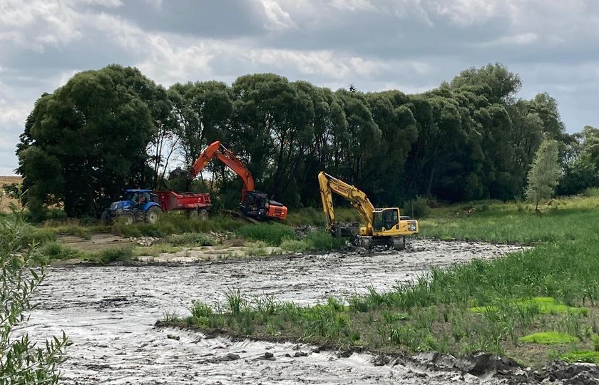 Entlandung Eibenweiher Binzwangen