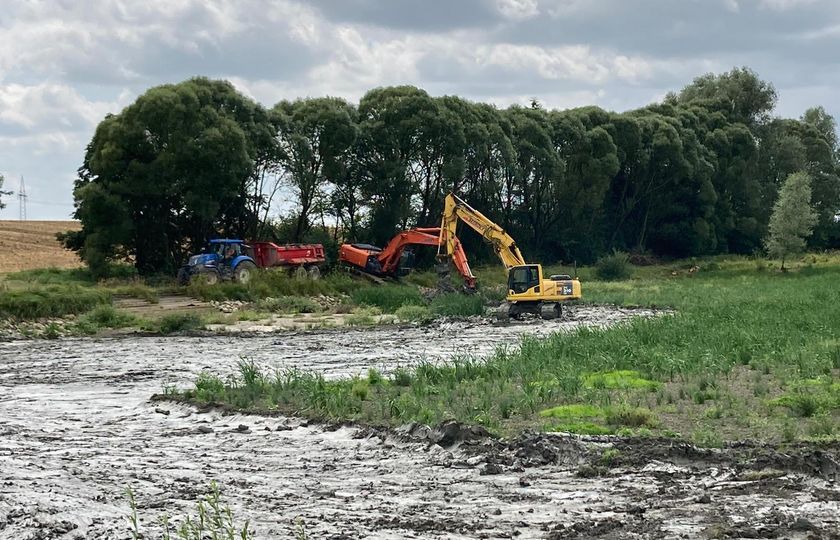 Entlandung Eibenweiher Binzwangen